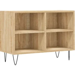 vidaXL Muebles Tv-Mueble de TV madera de ingeniería 69,5x30x50 cm