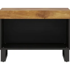 vidaXL Muebles Tv-Mueble de TV madera maciza de mango 60x33x43,5 cm