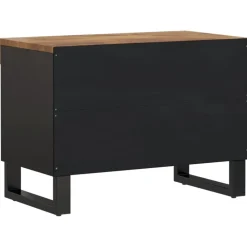 vidaXL Muebles Tv-Mueble de TV madera maciza de mango 60x33x43,5 cm