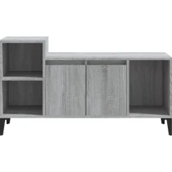 vidaXL Muebles Tv-Mueble de TV madera contrachapada 100x35x55 cm