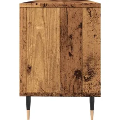 vidaXL Mueble de TV madera ingeniería madera envejecida 150x30x44,5 cm Madera antigua Sale