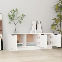 vidaXL Muebles Tv-Mueble de TV madera contrachapada 102x35x36,5 cm