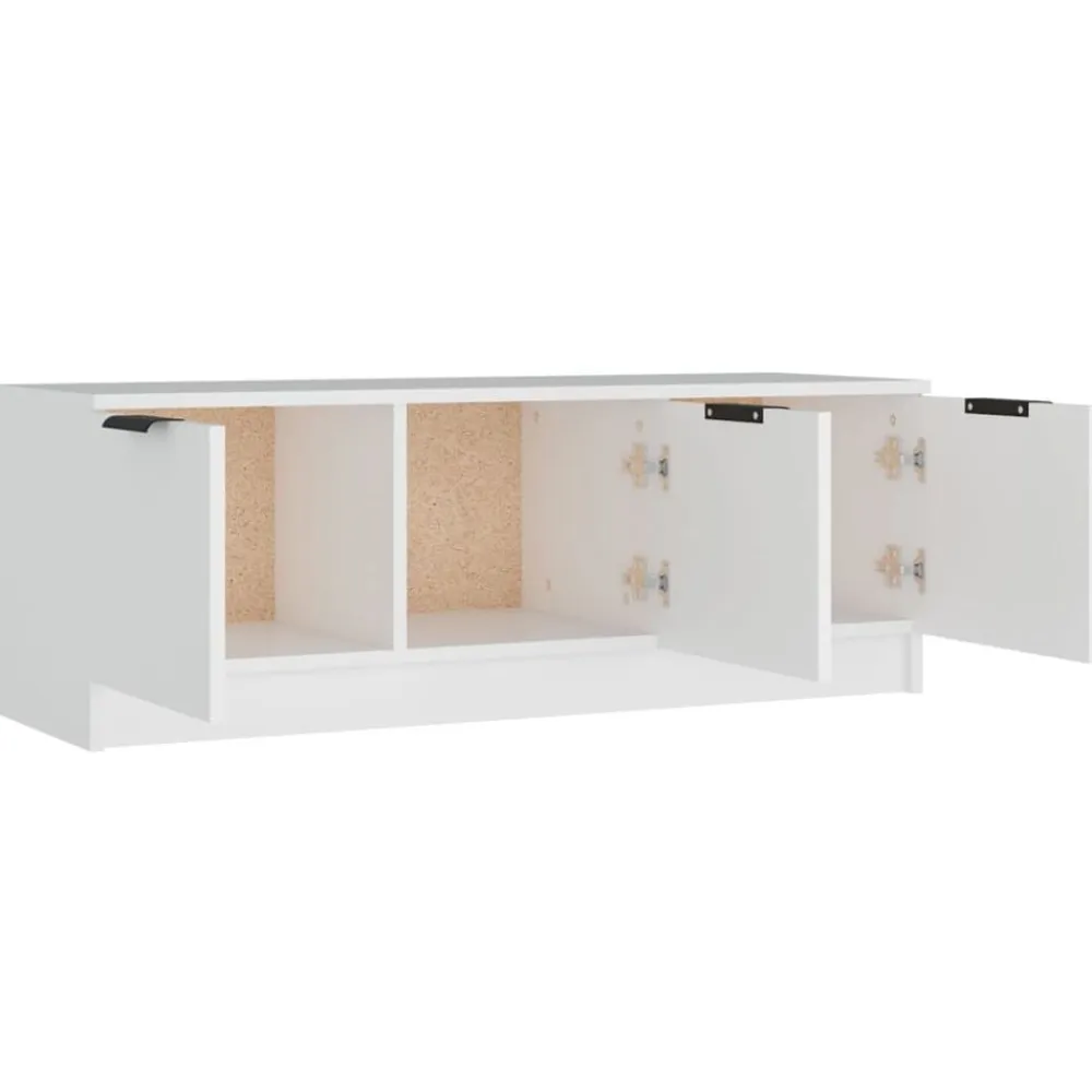 vidaXL Muebles Tv-Mueble de TV madera contrachapada 102x35x36,5 cm