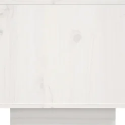 vidaXL Muebles Tv-Mueble de TV madera maciza de pino 156x40x40 cm