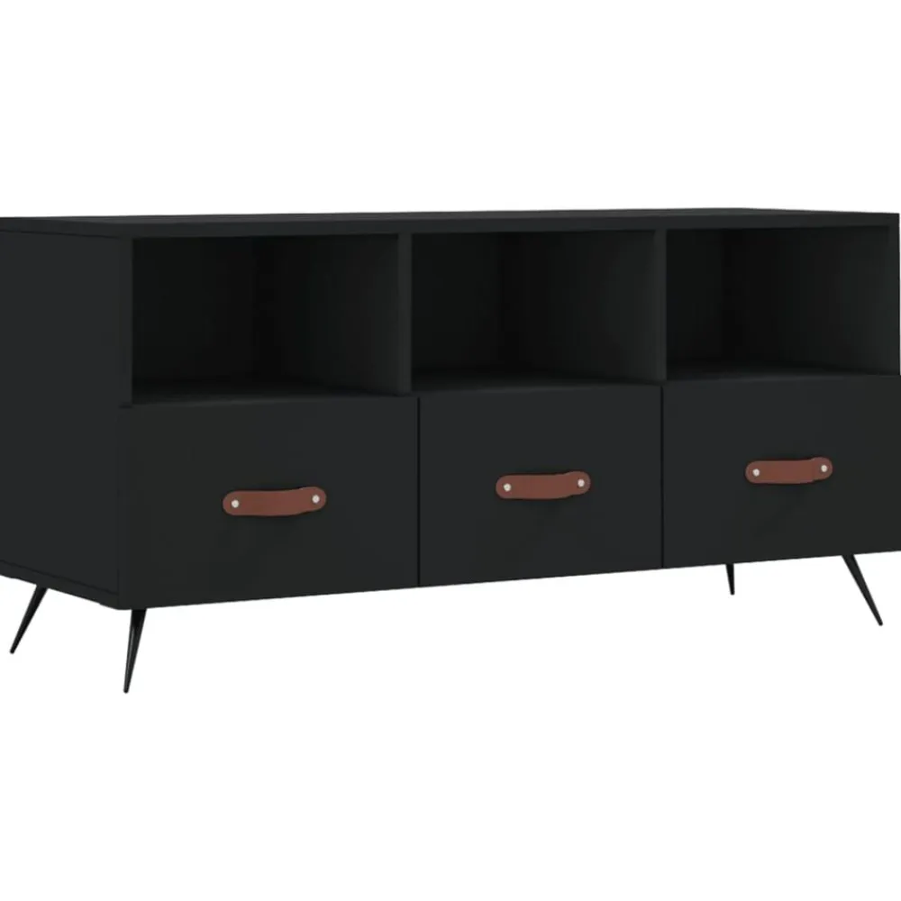 vidaXL Muebles Tv-Mueble de TV madera de ingeniería 102x36x50 cm
