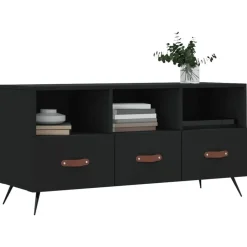 vidaXL Muebles Tv-Mueble de TV madera de ingeniería 102x36x50 cm