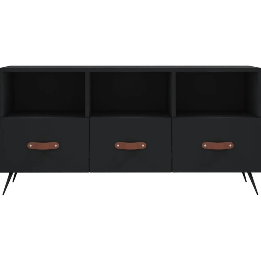 vidaXL Muebles Tv-Mueble de TV madera de ingeniería 102x36x50 cm