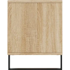 vidaXL Mueble de TV madera contrachapada 100x34,5x44,5 cm Roble Sonoma Clearance