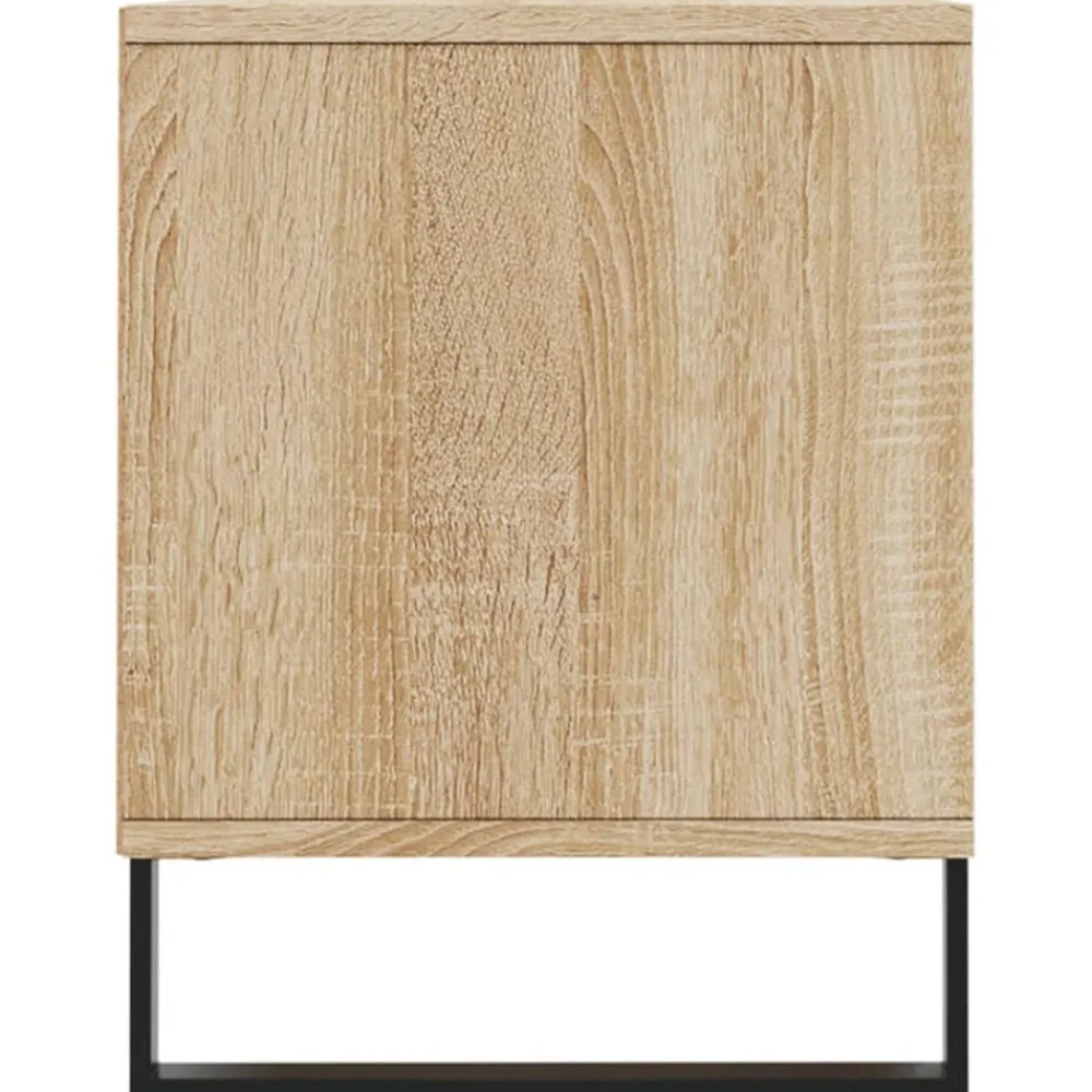 vidaXL Mueble de TV madera contrachapada 100x34,5x44,5 cm Roble Sonoma Clearance
