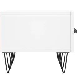 vidaXL Mueble de TV madera de ingeniería 150x36x30 cm Blanco Discount