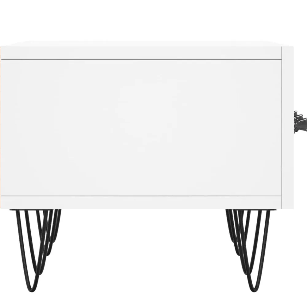 vidaXL Mueble de TV madera de ingeniería 150x36x30 cm Blanco Discount