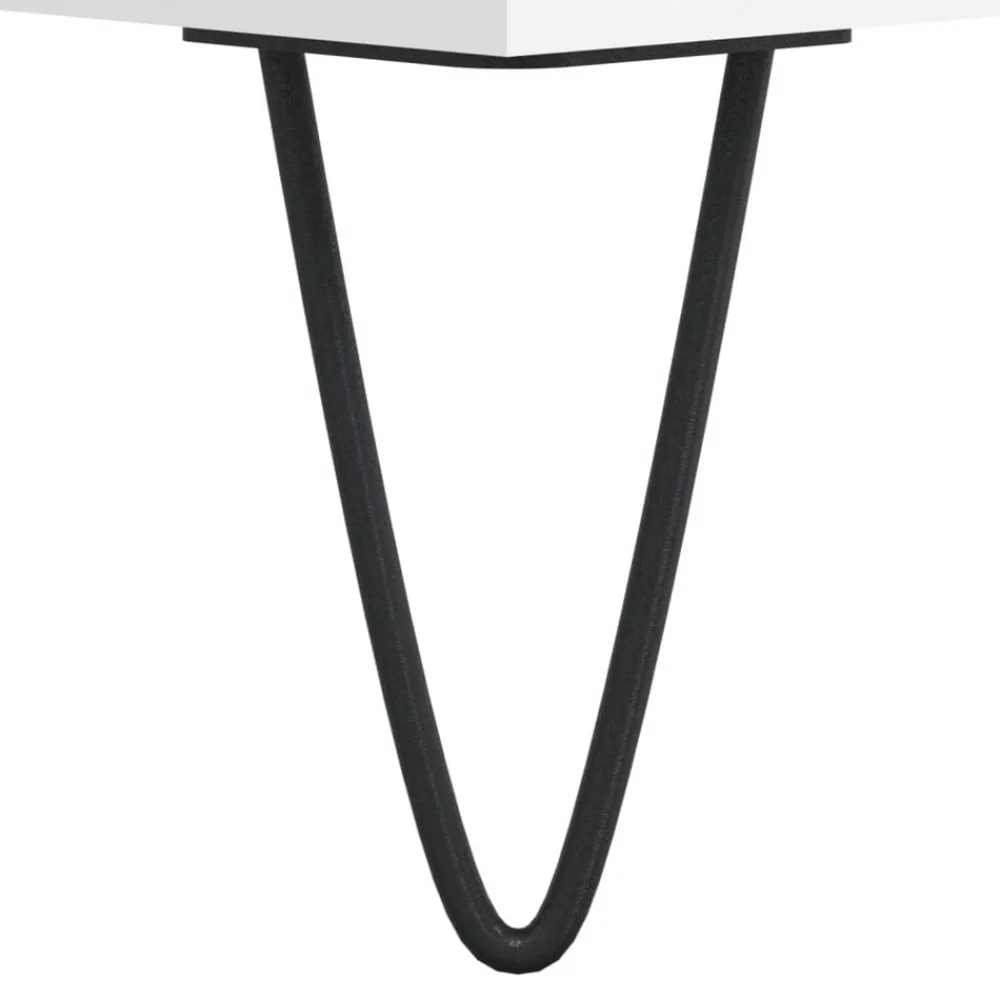 vidaXL Mueble de TV madera de ingeniería 150x36x30 cm Blanco Discount