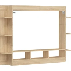 vidaXL Muebles Tv-Mueble de TV madera de ingeniería 152x22x113 cm