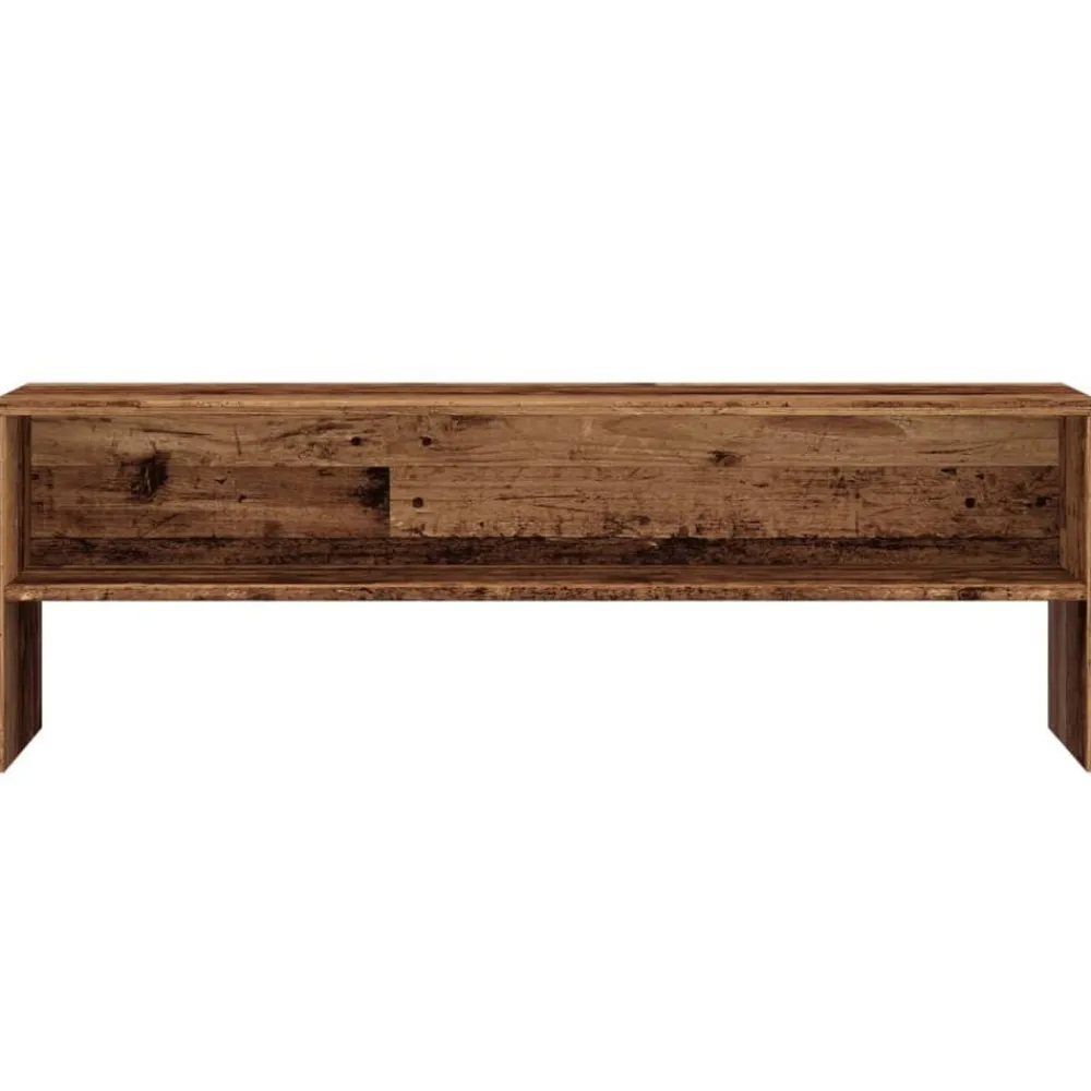 vidaXL Mueble de TV madera de ingeniería envejecida 120x40x40 cm Madera antigua Best