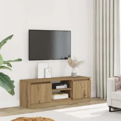 vidaXL Muebles Tv-Mueble de TV madera de ingeniería 102x30x36 cm