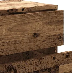 vidaXL Mueble de TV madera ingeniería madera envejecida 80x34x35,5 cm Madera antigua Best