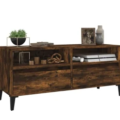 vidaXL Muebles Tv-Mueble de TV madera contrachapada 100x34,5x44,5cm