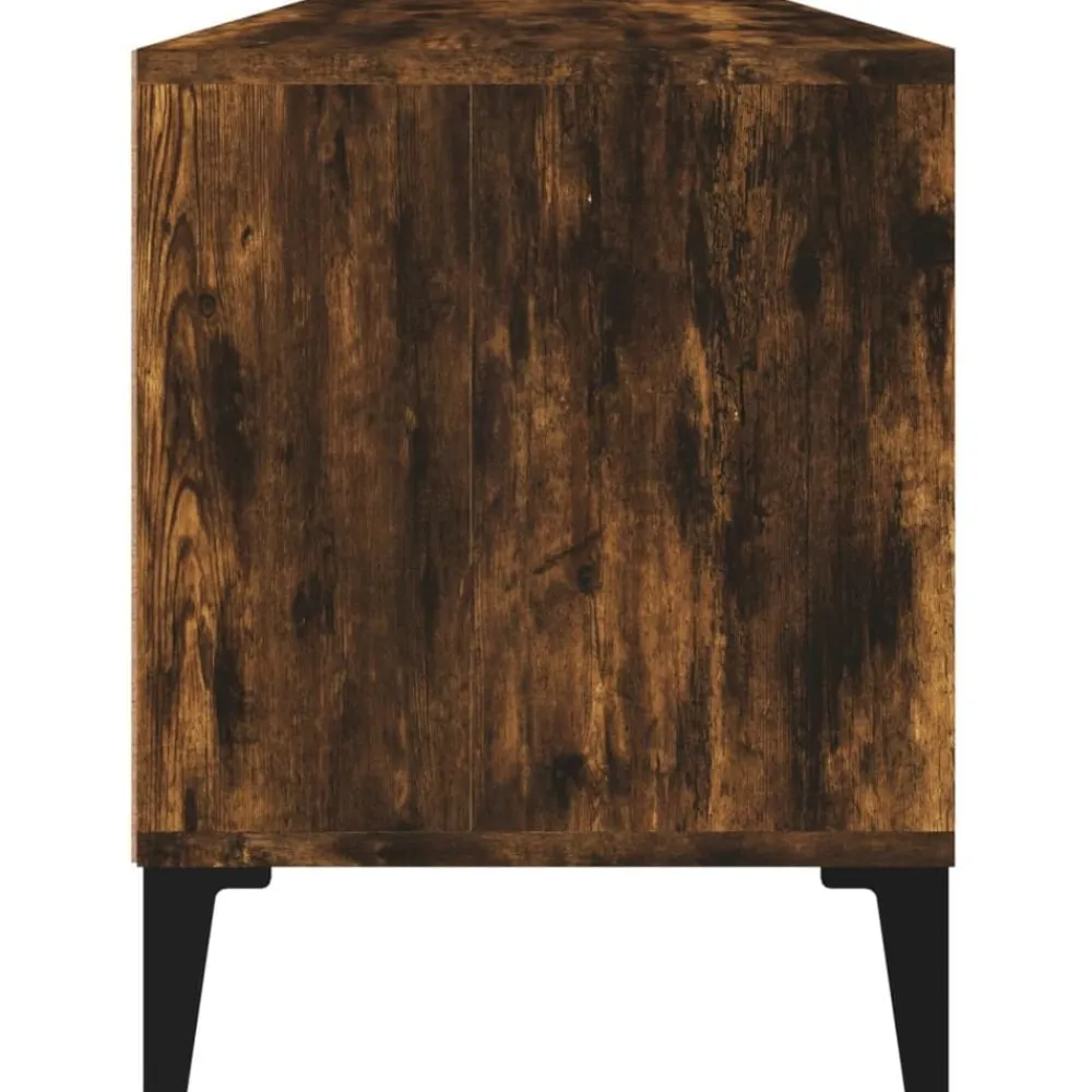 vidaXL Muebles Tv-Mueble de TV madera contrachapada 100x34,5x44,5cm