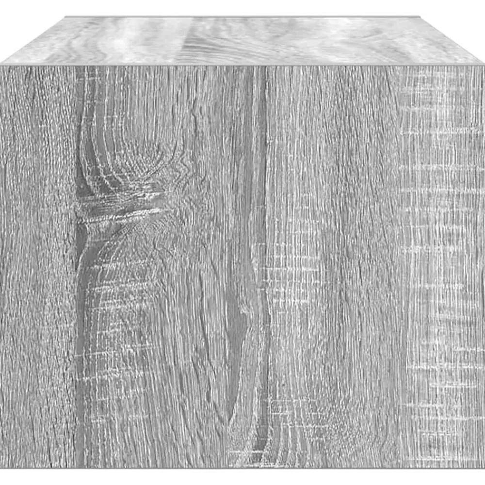 vidaXL Mueble de TV madera contrachapada 60x31x25,5 cm Gris sonoma Hot