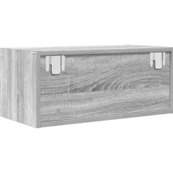 vidaXL Mueble de TV madera contrachapada 60x31x25,5 cm Gris sonoma Hot