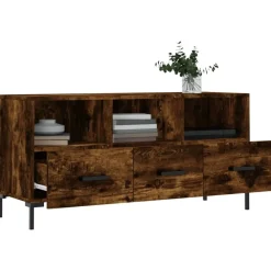 vidaXL Muebles Tv-Mueble de TV madera de ingeniería 102x36x50 cm