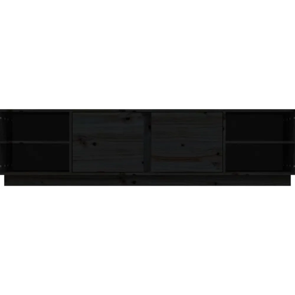 vidaXL Muebles Tv-Mueble de TV madera maciza de pino 156x40x40 cm