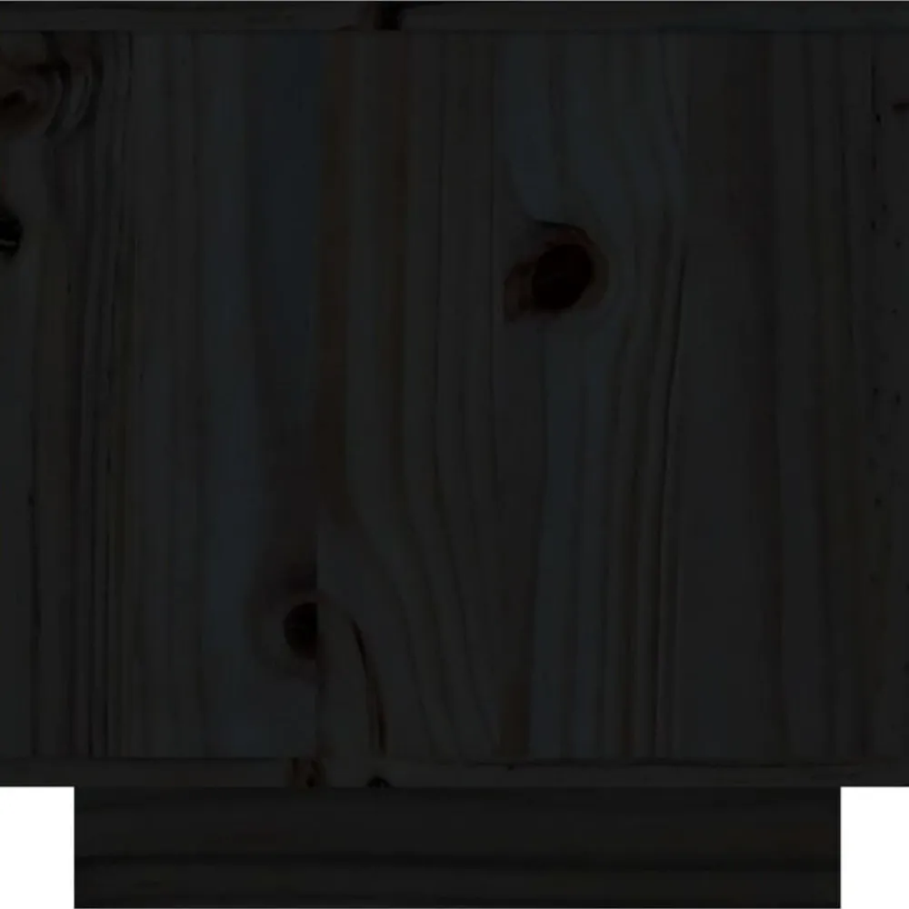 vidaXL Muebles Tv-Mueble de TV madera maciza de pino 156x40x40 cm