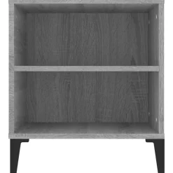 vidaXL Mueble de TV madera contrachapada 102x44,5x50 cm Gris sonoma Outlet