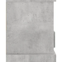 vidaXL Mueble de TV madera contrachapada gris hormigón 93x35,5x45 cm Gris hormigón Online