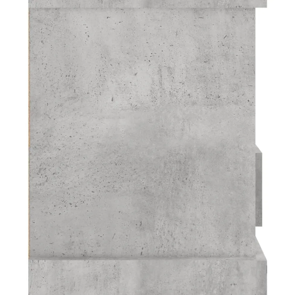 vidaXL Mueble de TV madera contrachapada gris hormigón 93x35,5x45 cm Gris hormigón Online
