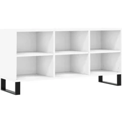 vidaXL Muebles Tv-Mueble de TV madera de ingeniería 103,5x30x50 cm