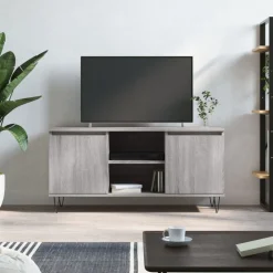 vidaXL Muebles Tv-Mueble de TV madera de ingeniería 104x35x50 cm