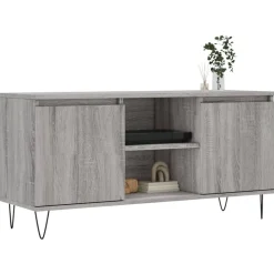 vidaXL Muebles Tv-Mueble de TV madera de ingeniería 104x35x50 cm
