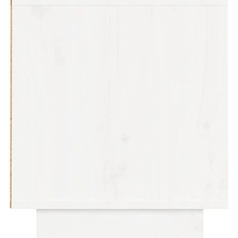vidaXL Muebles Tv-Mueble de TV madera maciza de pino 140x35x40 cm