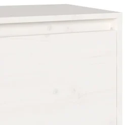 vidaXL Muebles Tv-Mueble de TV madera maciza de pino 140x35x40 cm