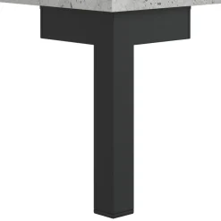 vidaXL Muebles Tv-Mueble de TV madera de ingeniería gris hormigón 150x30x50 cm