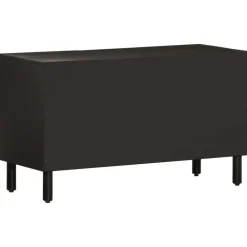 vidaXL Muebles Tv-Mueble de TV madera maciza de mango 80x31x46 cm