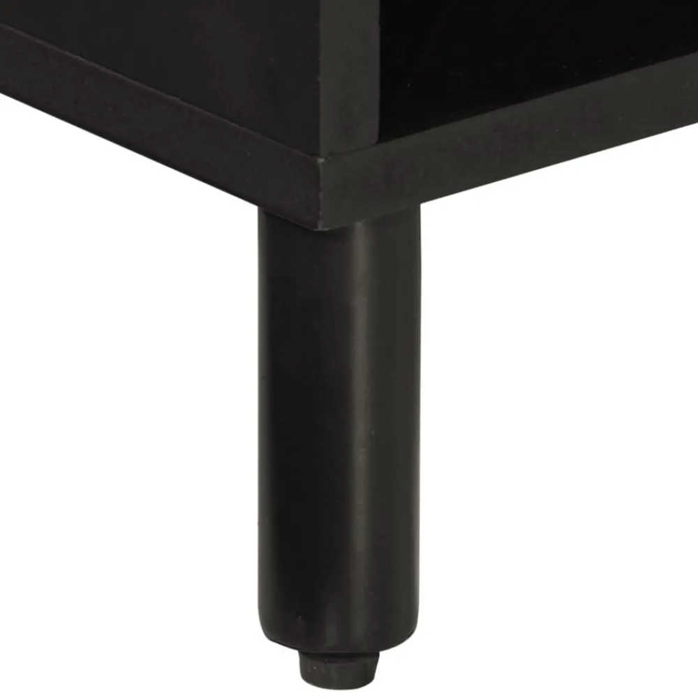 vidaXL Muebles Tv-Mueble de TV madera maciza de mango 80x31x46 cm
