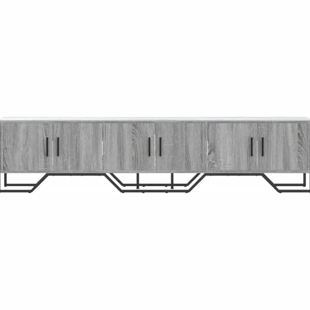 vidaXL Mueble de TV madera de ingeniería 180x34x41 cm Gris sonoma Sale