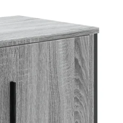 vidaXL Mueble de TV madera de ingeniería 180x34x41 cm Gris sonoma Sale