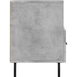 vidaXL Mueble de TV madera de ingeniería gris hormigón 102x36x50 cm Gris hormigón Sale