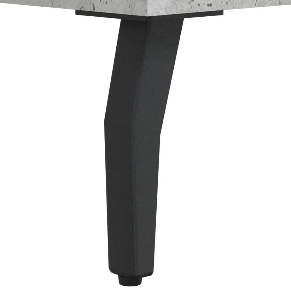 vidaXL Mueble de TV madera de ingeniería gris hormigón 102x36x50 cm Gris hormigón Sale