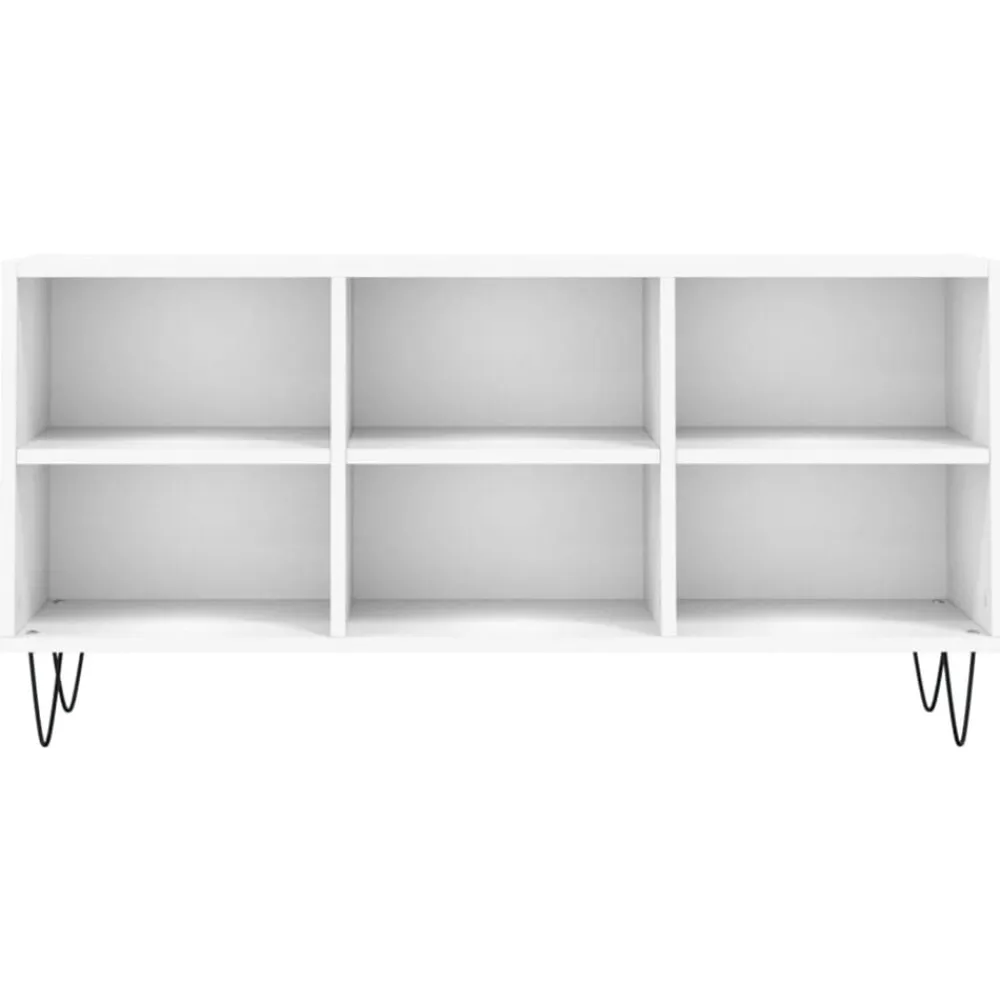 vidaXL Muebles Tv-Mueble de TV madera de ingeniería 103,5x30x50 cm