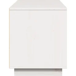 vidaXL Muebles Tv-Mueble de TV madera maciza de pino 156x37x45 cm