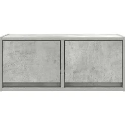 vidaXL Muebles Tv-Mueble de TV madera de ingeniería gris hormigón 60x31x25,5 cm
