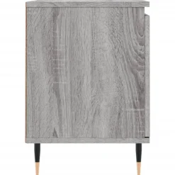 vidaXL Mueble de TV madera de ingeniería 104x35x50 cm Gris sonoma New