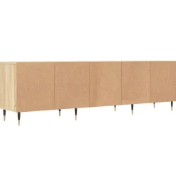 vidaXL Mueble de TV madera contrachapada 150x30x44,5 cm Roble Sonoma Best