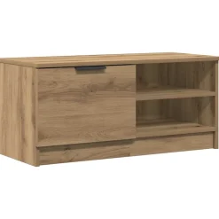 vidaXL Muebles Tv-Mueble de TV madera de ingeniería 80x35x36,5 cm