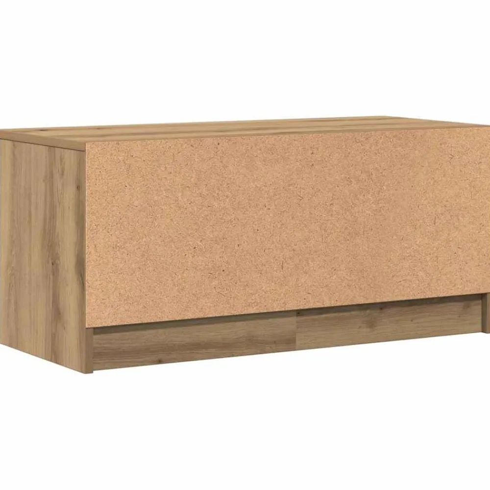 vidaXL Muebles Tv-Mueble de TV madera de ingeniería 80x35x36,5 cm