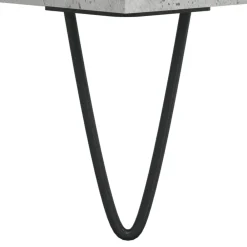 vidaXL Mueble de TV madera de ingeniería gris hormigón 103,5x30x50 cm Gris hormigón Best